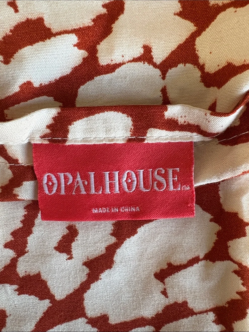 Opalhouse Reversible Velvet Leopard Print Standard Pillow Sham Orange